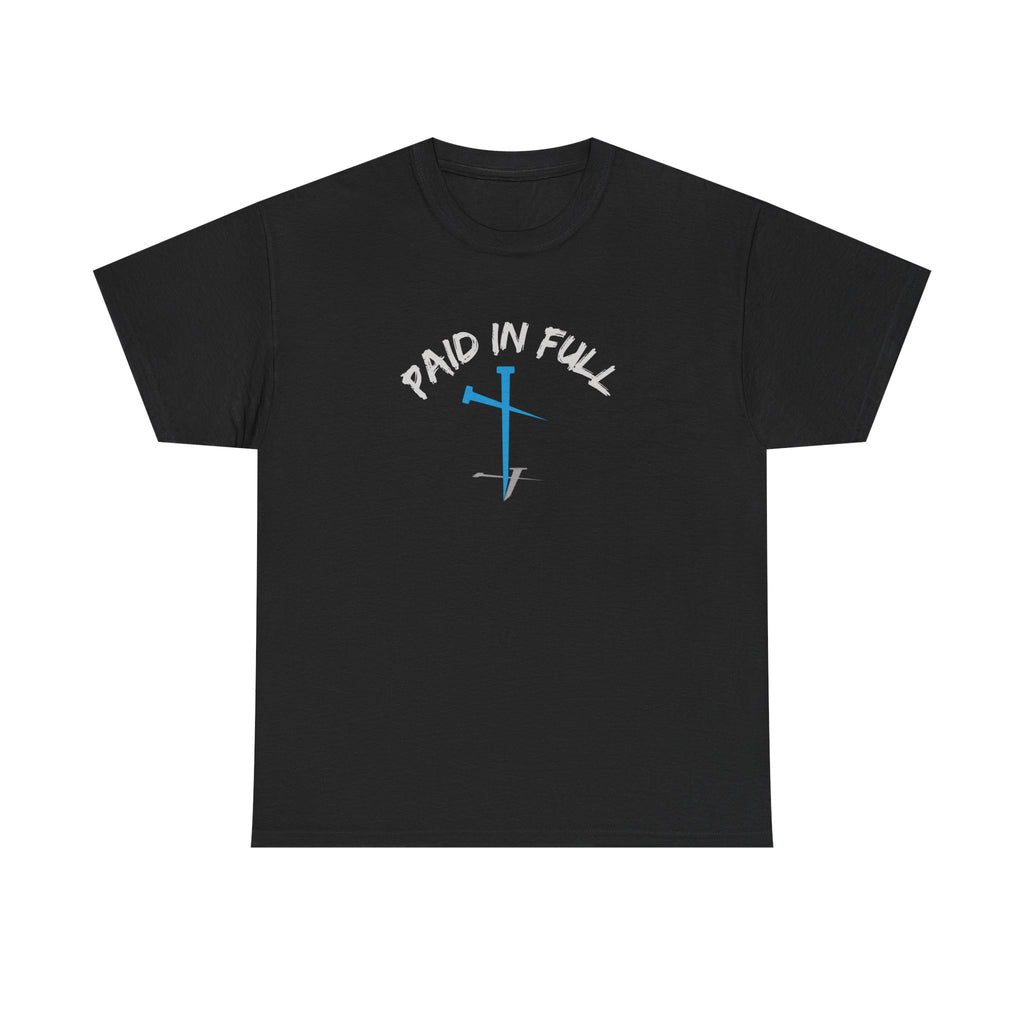 Paid In Full Christian Cross Graphic Tee