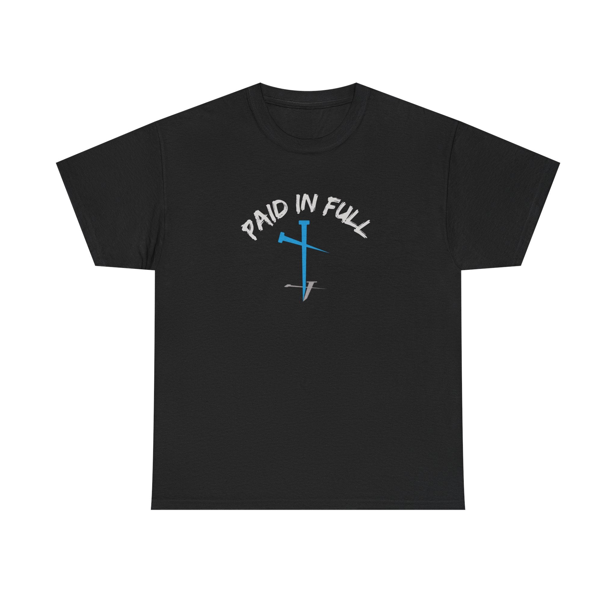 Paid In Full Christian Cross Graphic Tee