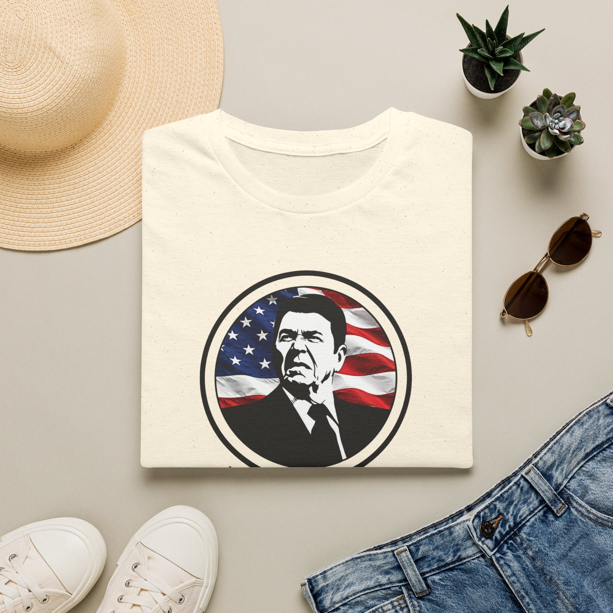 I Smell Commies – Reagan 250 Years Rocking Liberty Patriotic T-Shirt