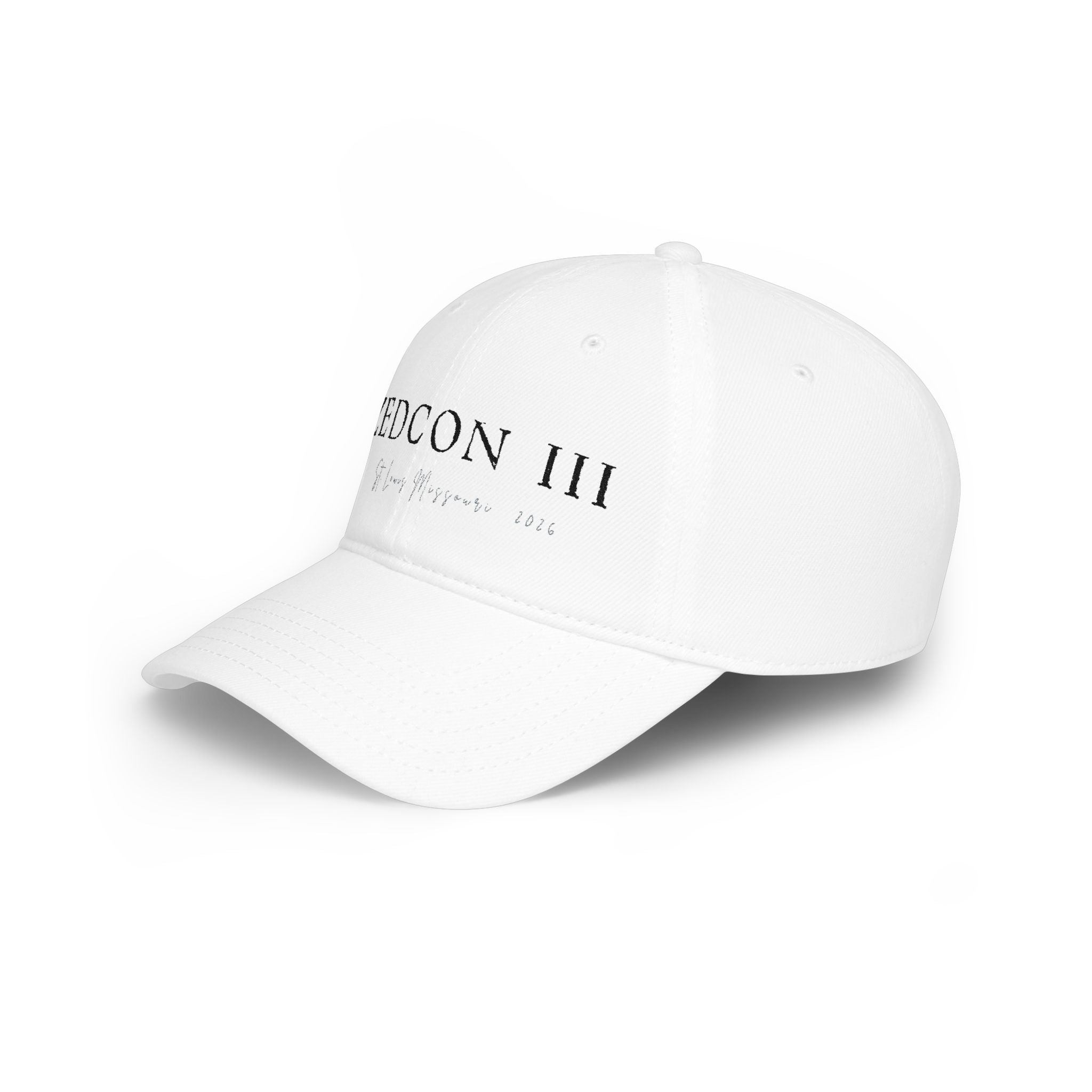ZEDCON III Embroidered Low Profile Baseball Cap — St. Louis, Missouri 2026 Keepsake