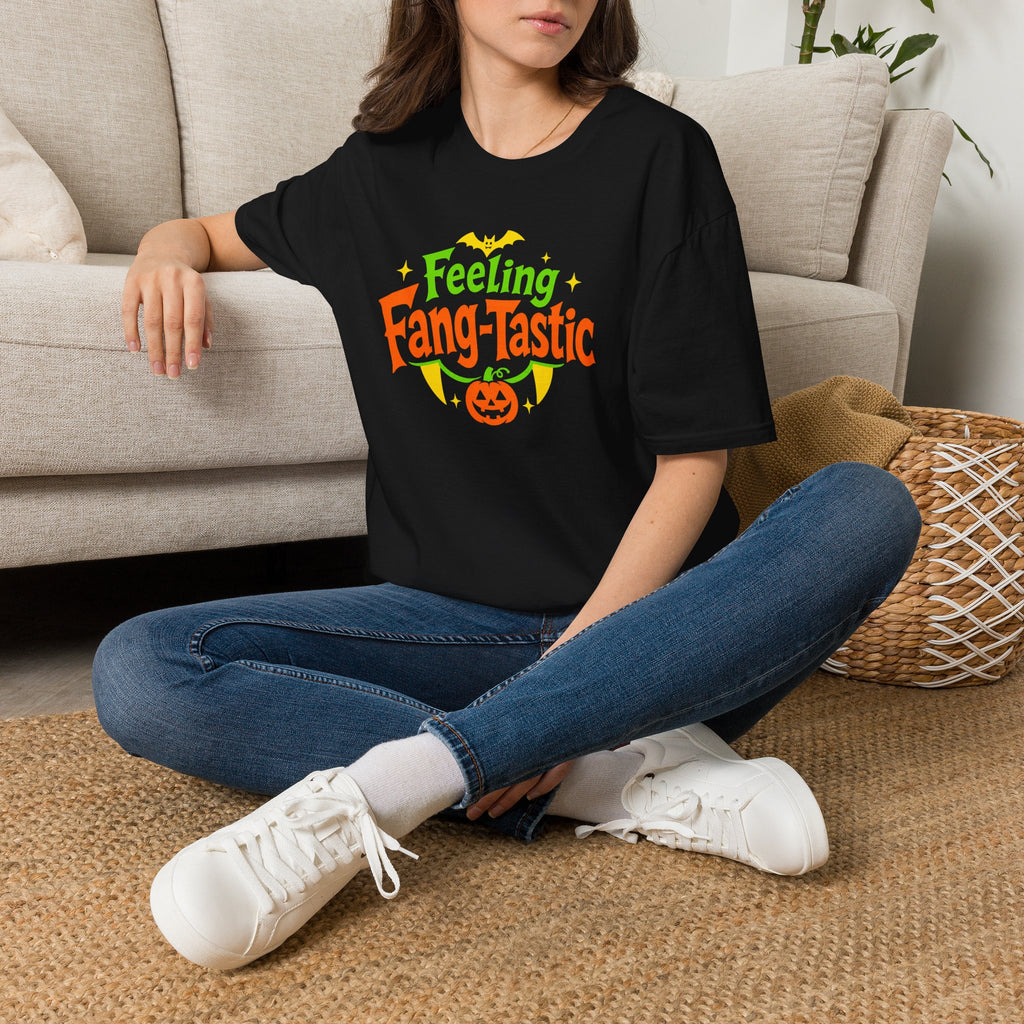 Feeling Fang-Tastic Funny Halloween T-Shirt