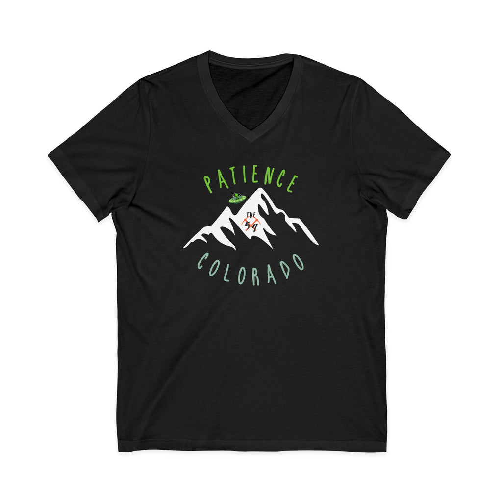 Patience Colorado - Jersey Short Sleeve V-Neck Tee