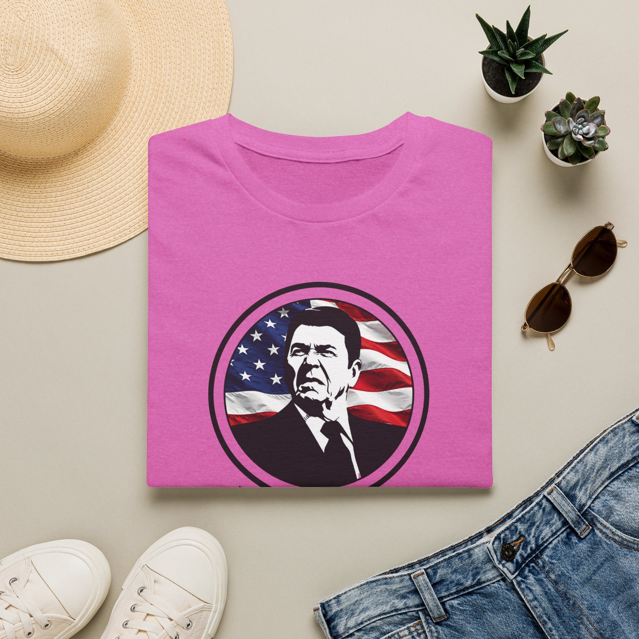 I Smell Commies – Reagan 250 Years Rocking Liberty Patriotic T-Shirt