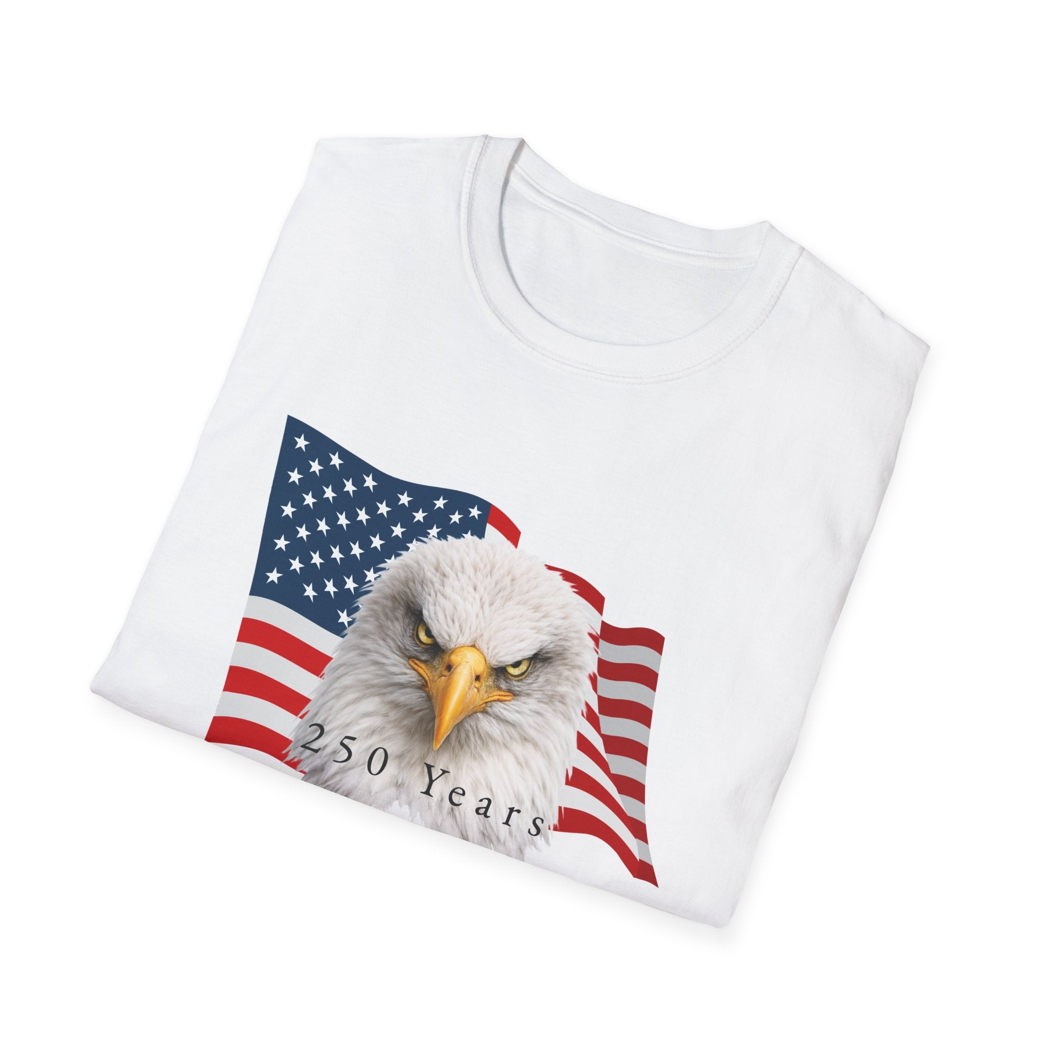 250 Years — American Eagle Patriotic Graphic Tee