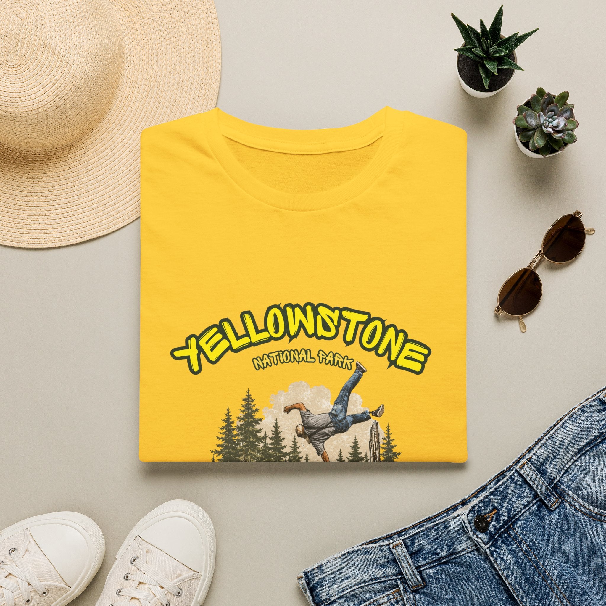 Yellowstone National Park Funny Bison T-Shirt | Do Not Pet the Fluffy Cows | National Park Humor Tee | Wildlife Safety Shirt | Tourist Gift