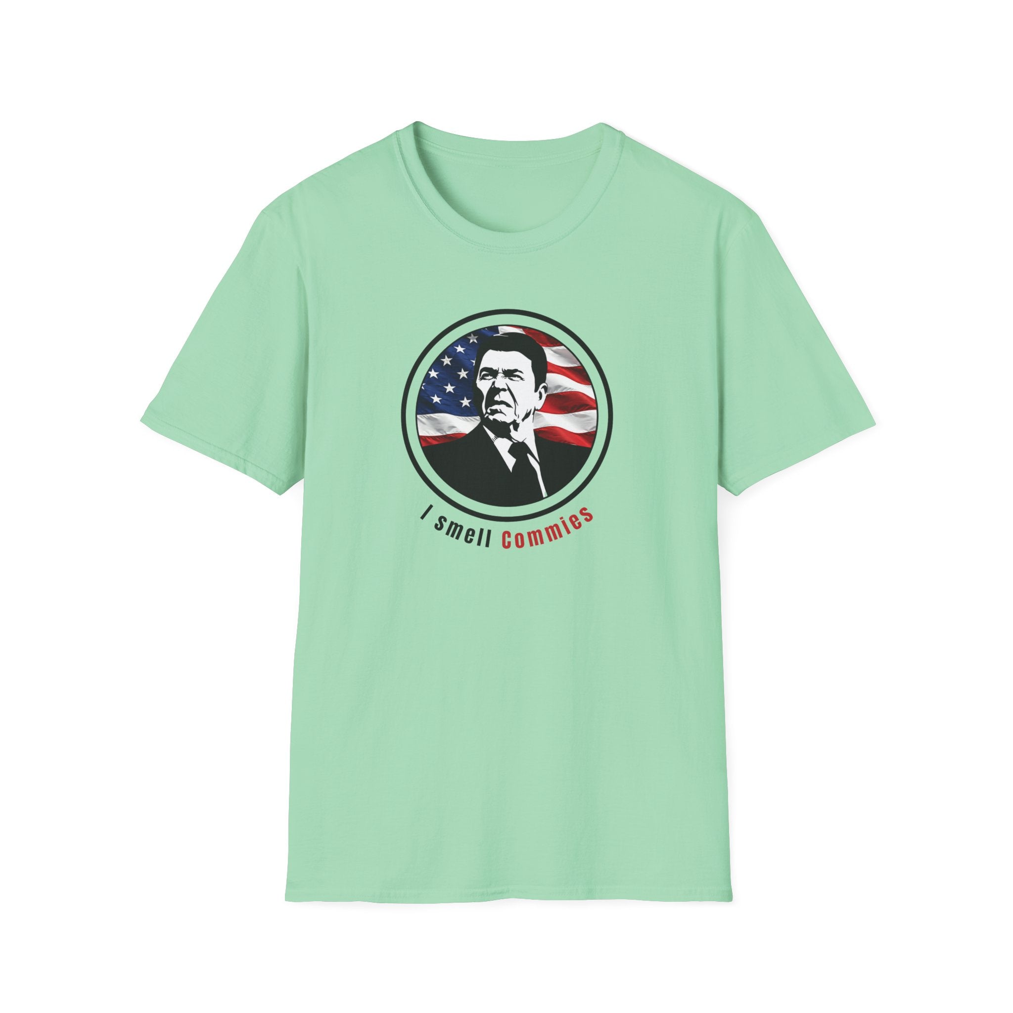 I Smell Commies – Reagan 250 Years Rocking Liberty Patriotic T-Shirt