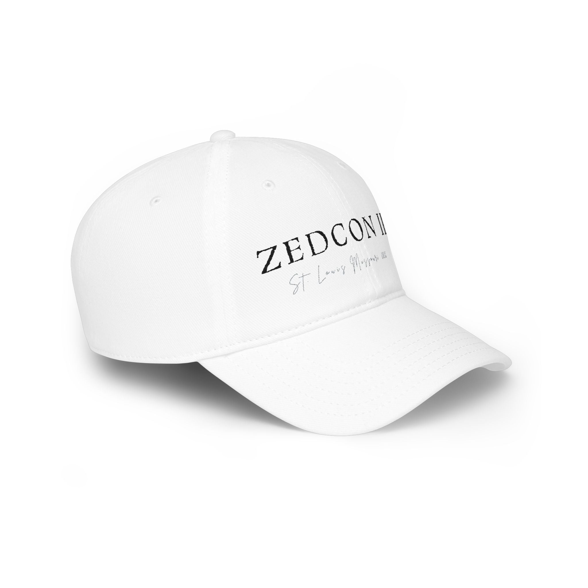 ZEDCON III Embroidered Low Profile Baseball Cap — St. Louis, Missouri 2026 Keepsake