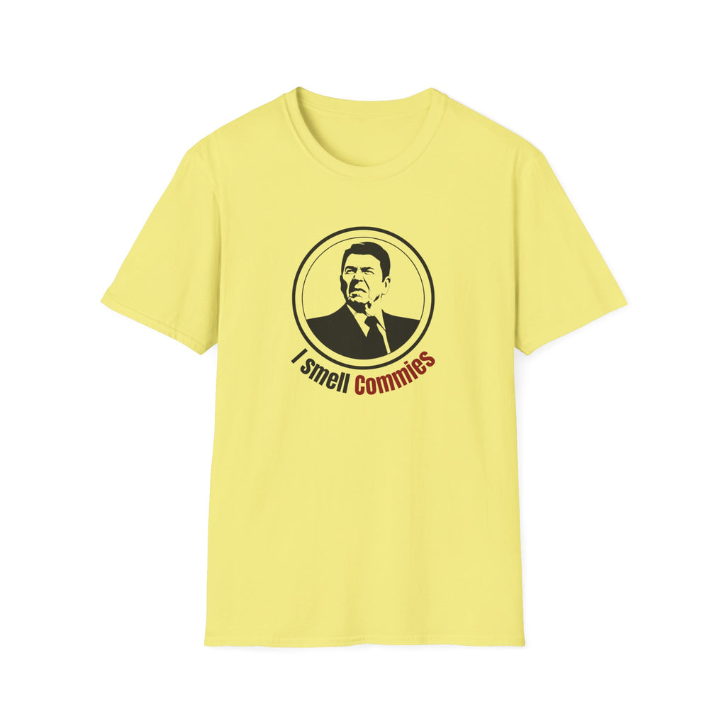 I Smell Commies Patriotic Humor T-Shirt | Funny Anti-Communism Graphic Tee | Vintage Patriotic Gift