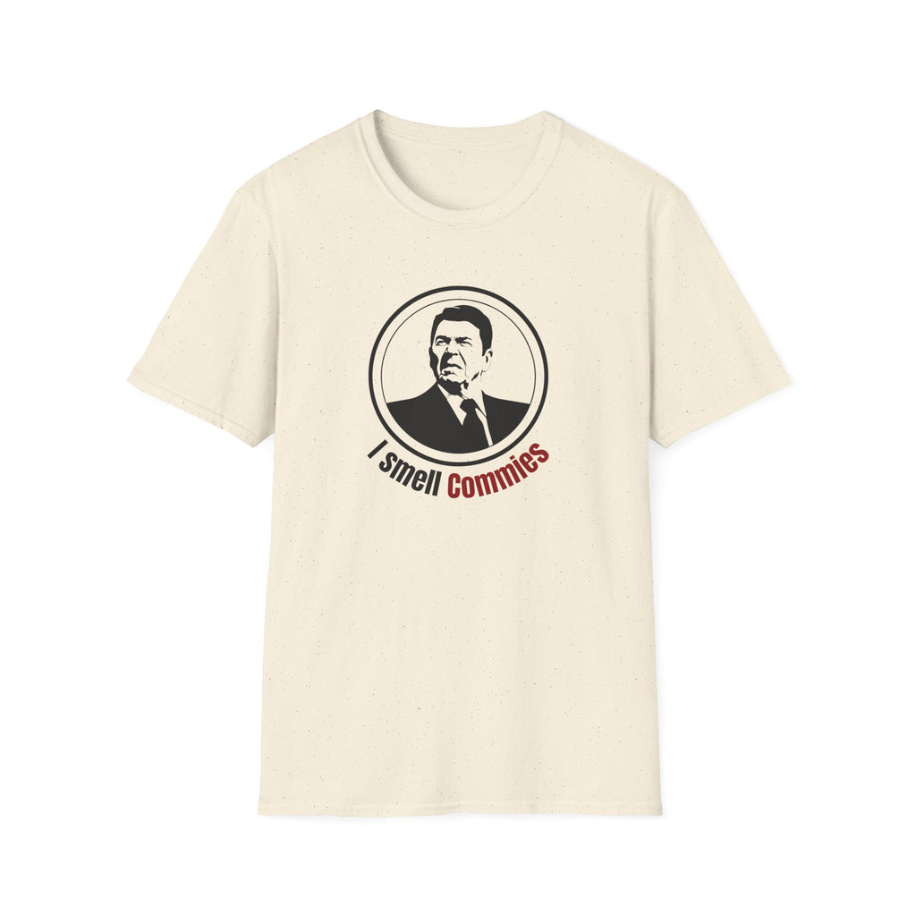 I Smell Commies Patriotic Humor T-Shirt | Funny Anti-Communism Graphic Tee | Vintage Patriotic Gift