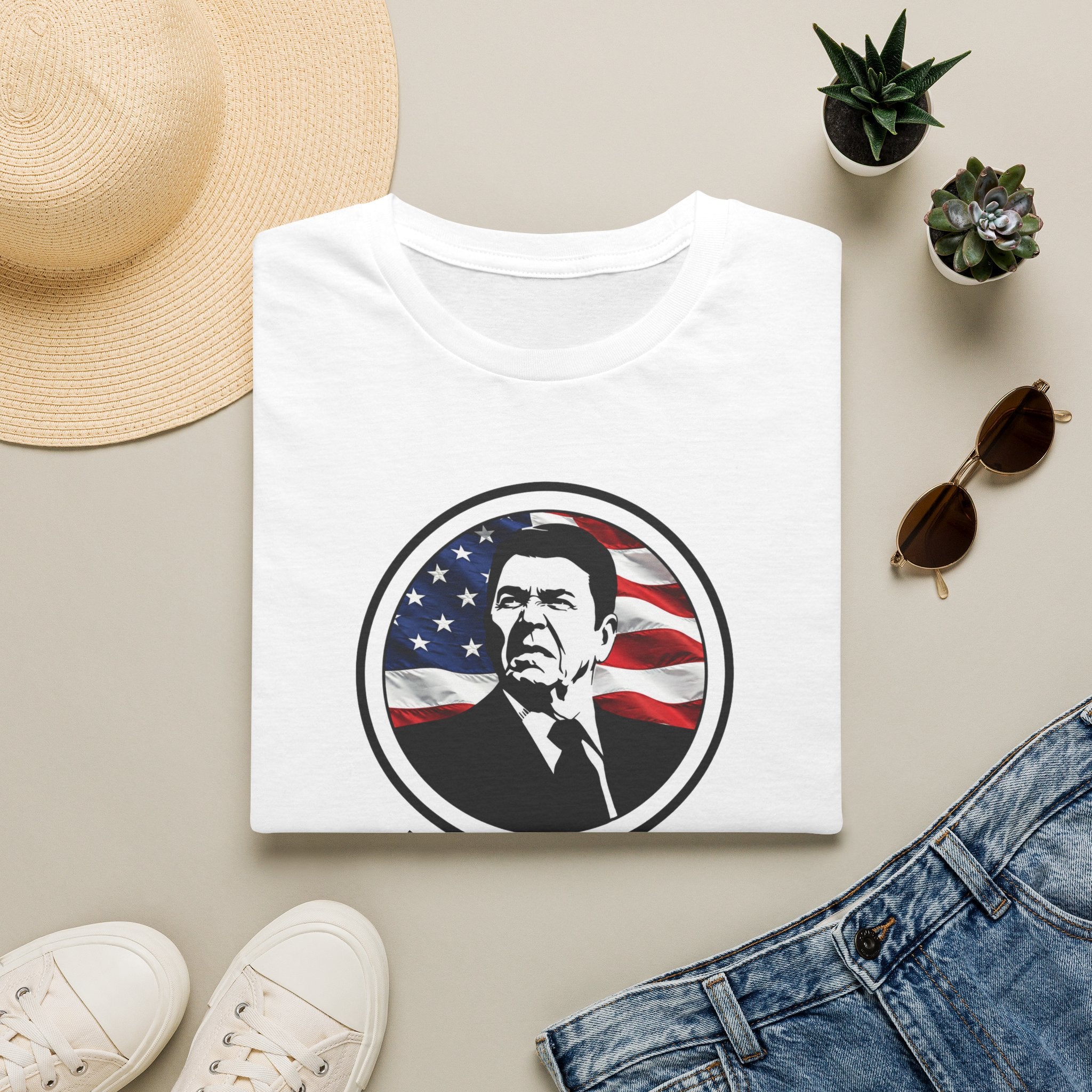 I Smell Commies – Reagan 250 Years Rocking Liberty Patriotic T-Shirt