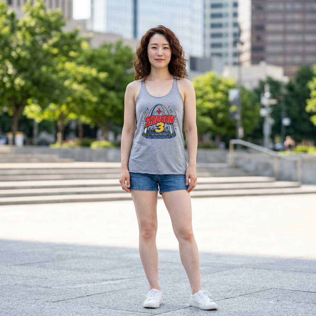 ZedCon 3 Racerback Tank — St. Louis Convention Graphic Tank Top