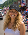 1776 Snapback Trucker Cap | Patriotic Hat | America 250th Anniversary | Founding Era Script | Fourth of July Gift