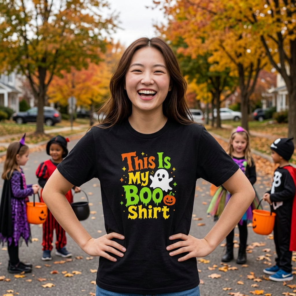This Is My Boo Shirt Funny Halloween T-Shirt