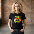Too Cute to Spook Halloween Ghost & Pumpkin T-Shirt