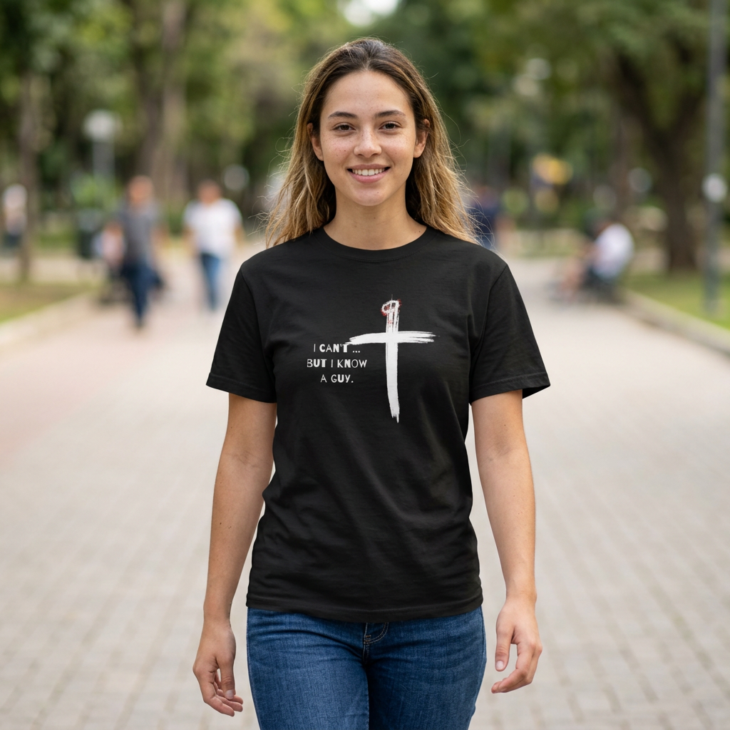 I Can't But I Know a Guy — Christian T-Shirt