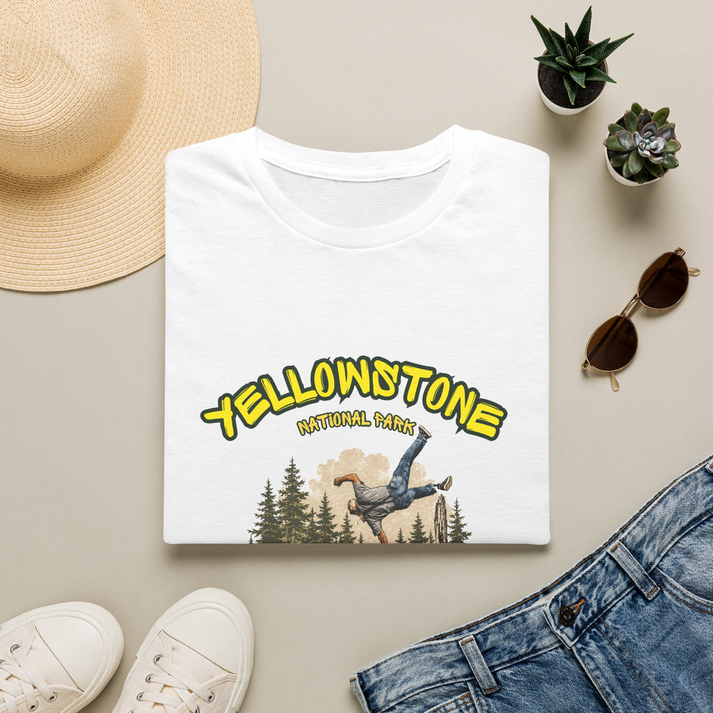 Yellowstone National Park Funny Bison T-Shirt | Do Not Pet the Fluffy Cows | National Park Humor Tee | Wildlife Safety Shirt | Tourist Gift