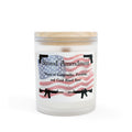 Second Amendment Candle – Funny Conservative Gag Gift | Fraser Fir Wooden Wick Candle | Patriotic Gift for Him, Dad, Veterans