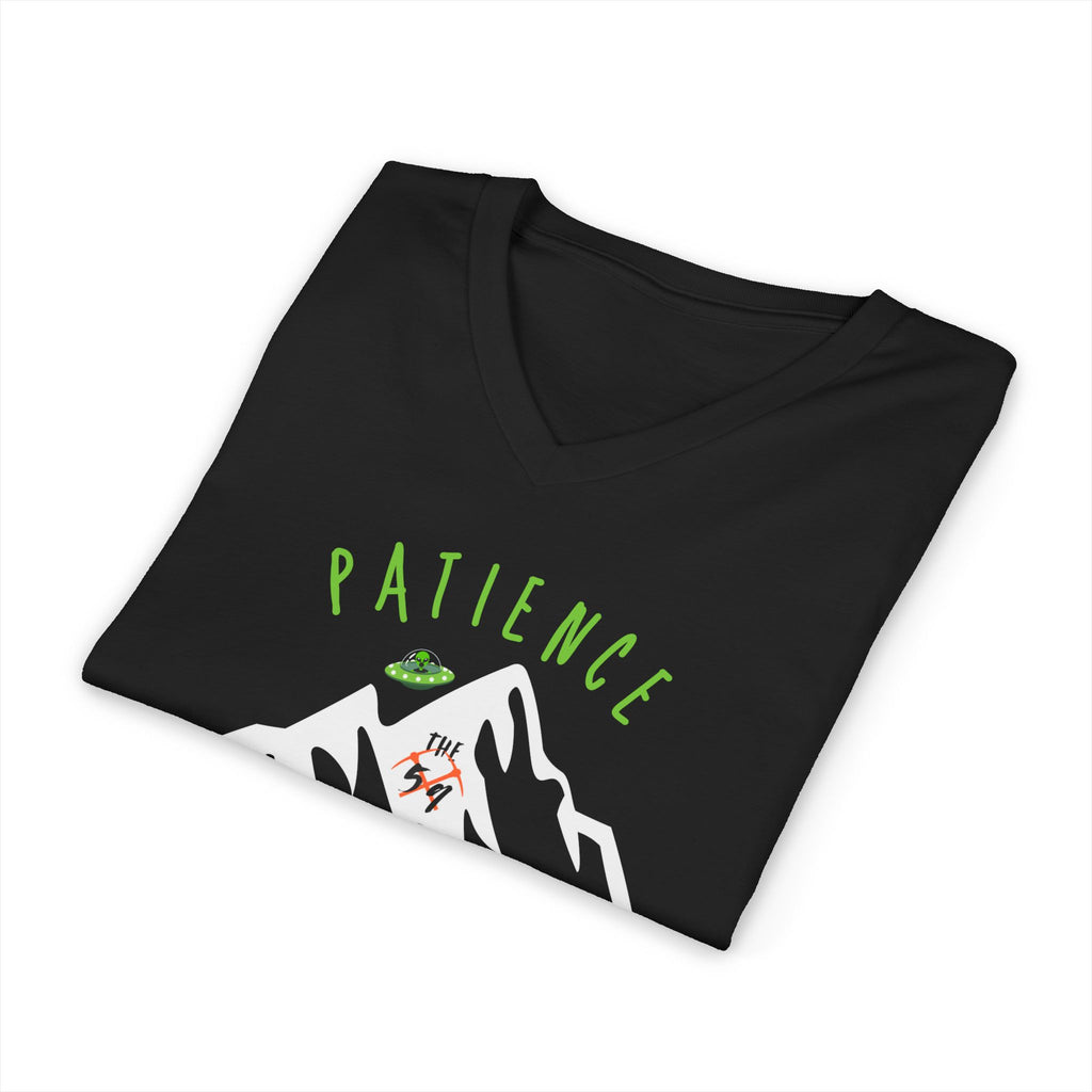 Patience Colorado - Jersey Short Sleeve V-Neck Tee