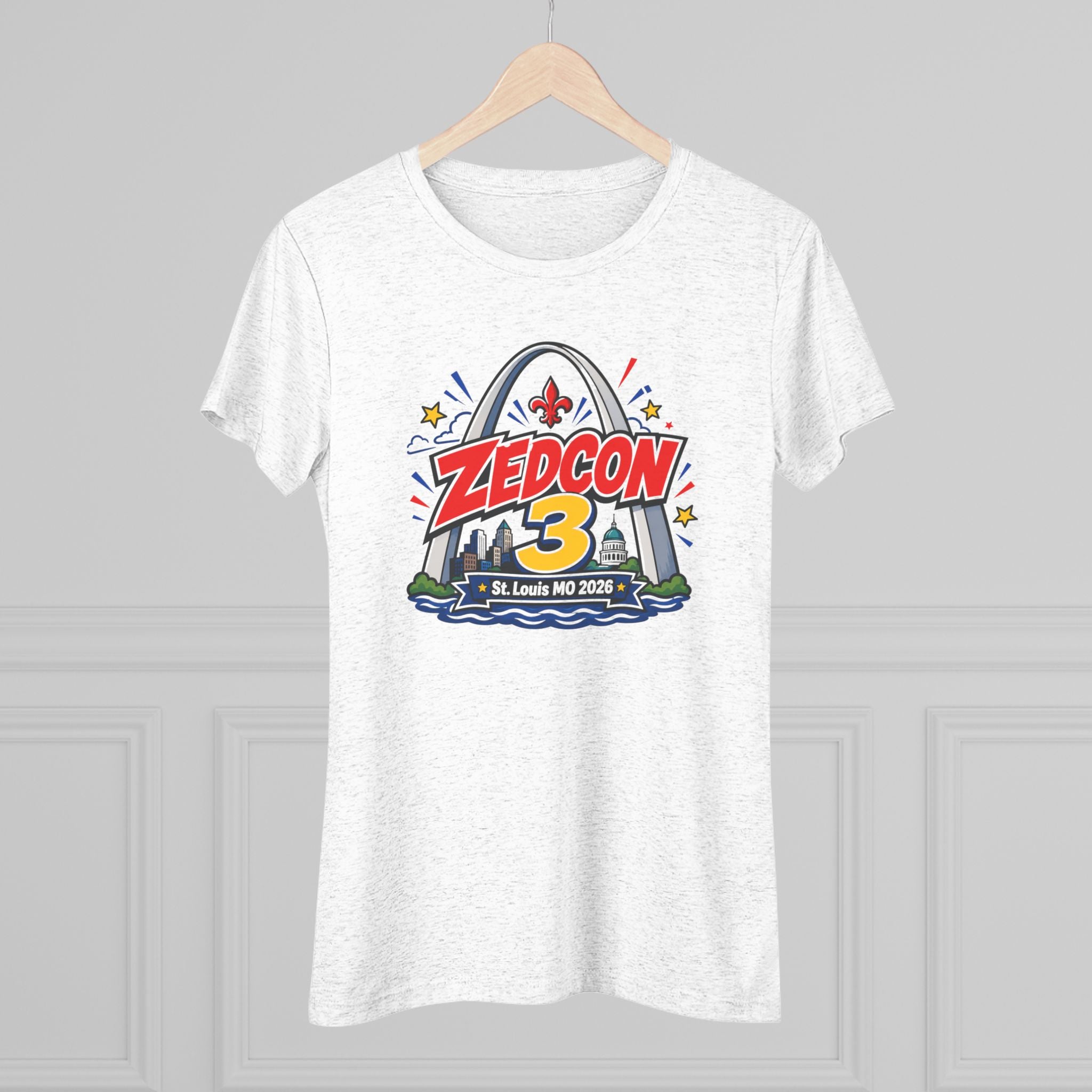 ZEDCON 3 St. Louis 2026  Woman's Event Tee  Comfort Colors 1717