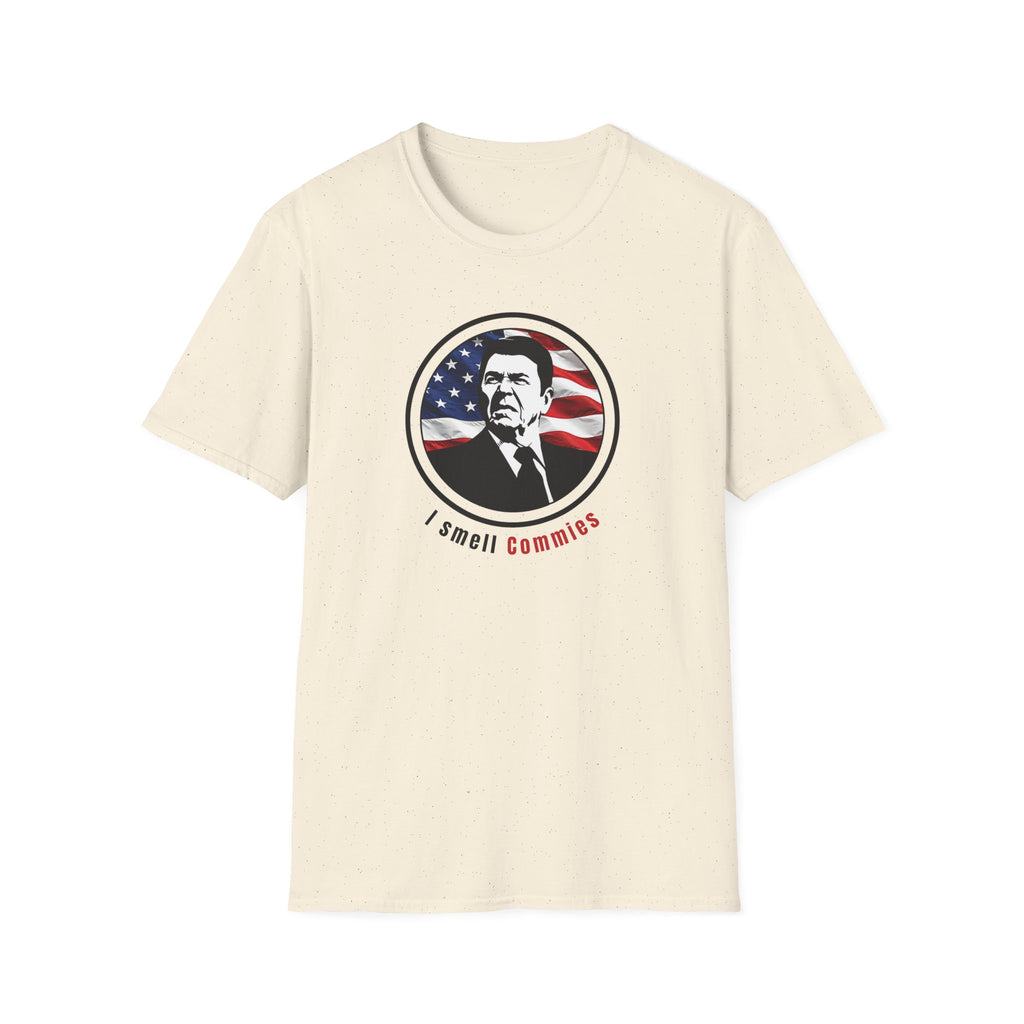 I Smell Commies – Reagan 250 Years Rocking Liberty Patriotic T-Shirt