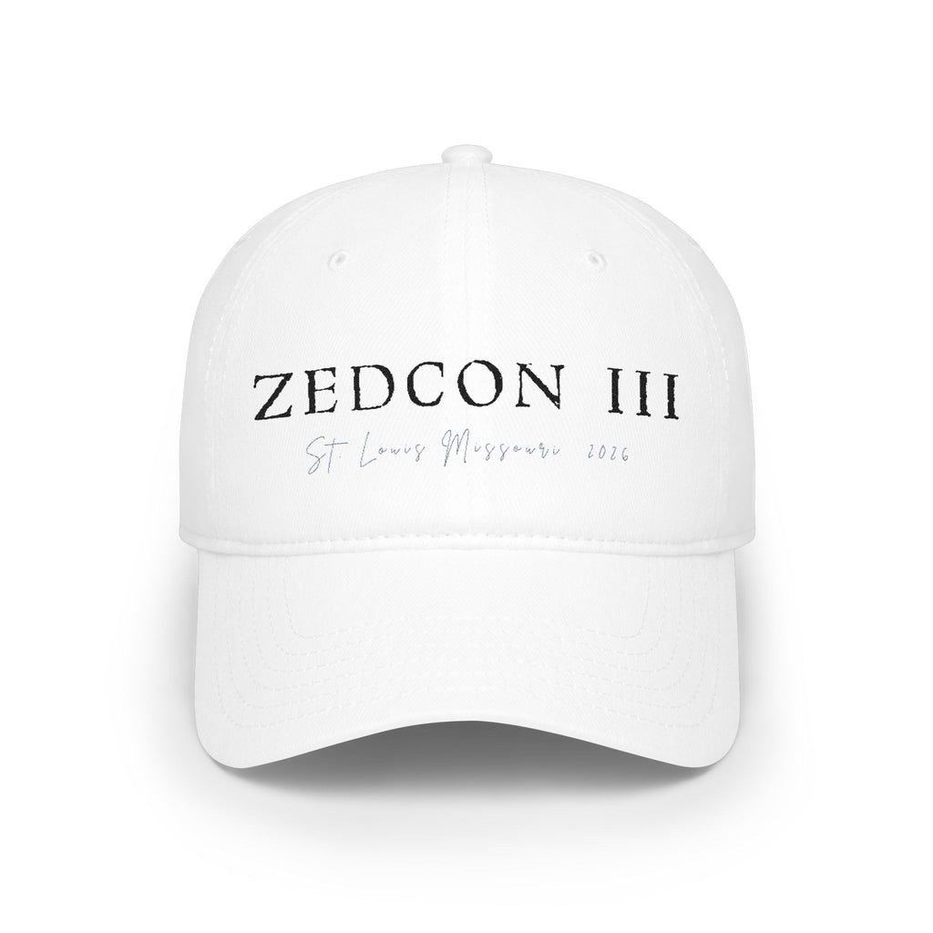 ZEDCON III Embroidered Low Profile Baseball Cap — St. Louis, Missouri 2026 Keepsake
