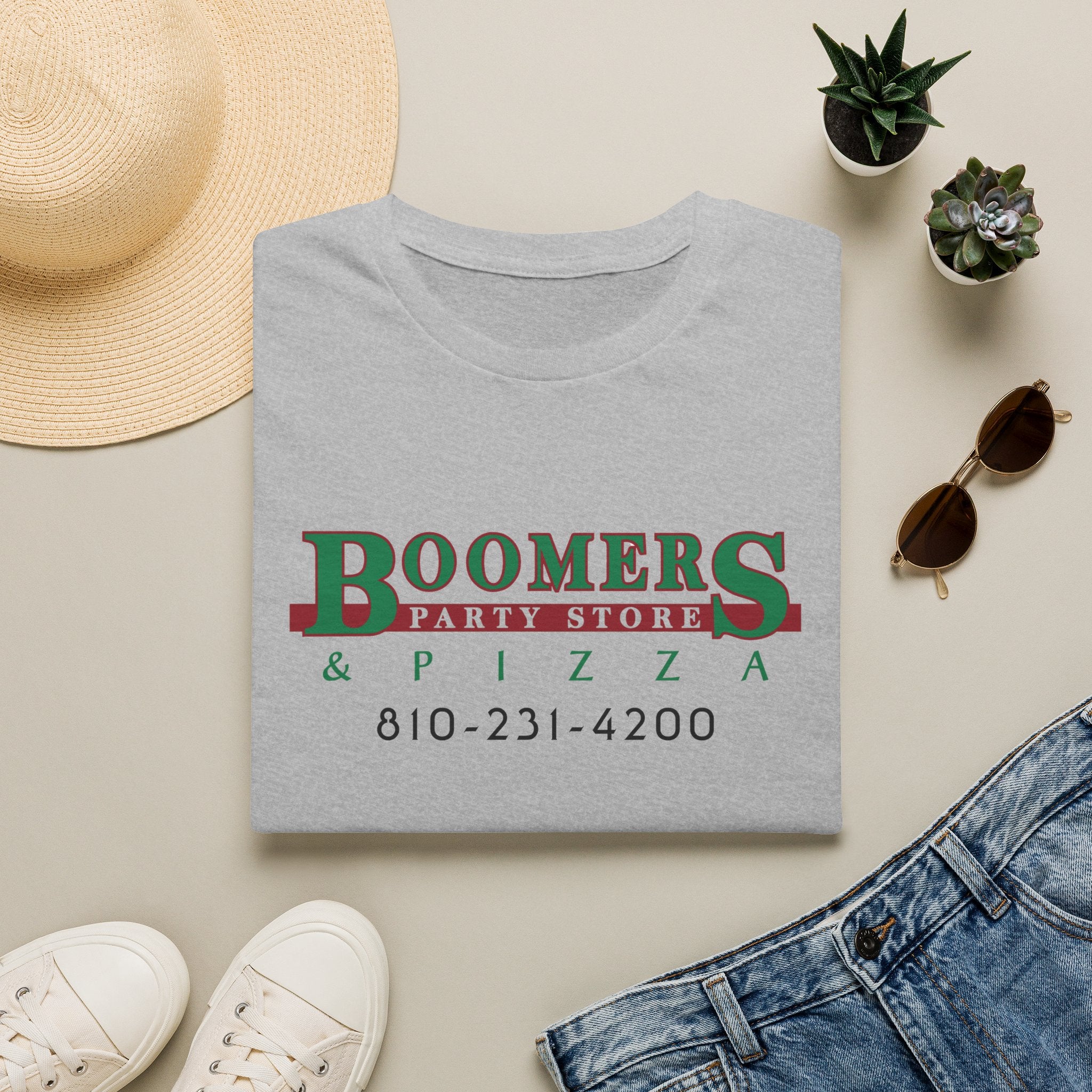 Boomers Party Store & Pizza – Small-Town Legend T-Shirt