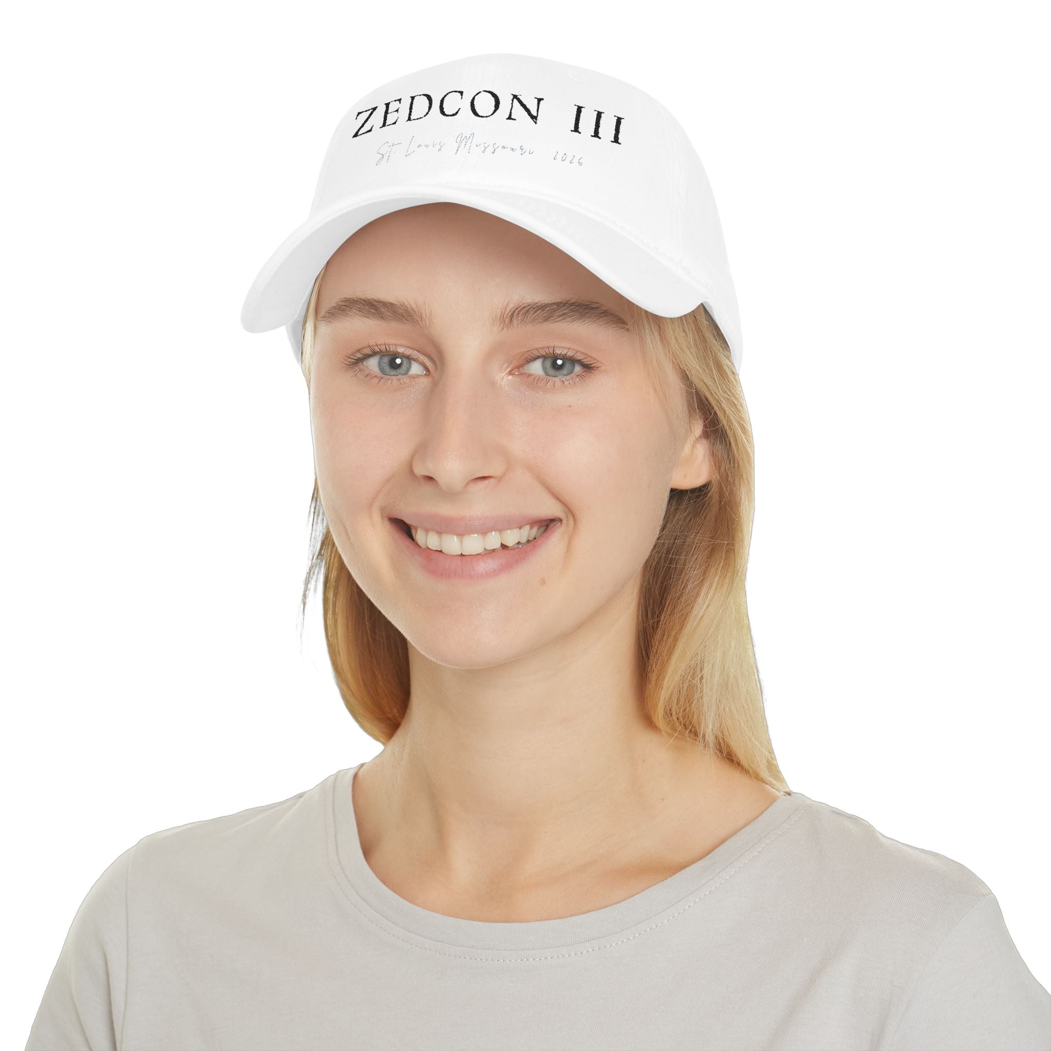 ZEDCON III Embroidered Low Profile Baseball Cap — St. Louis, Missouri 2026 Keepsake