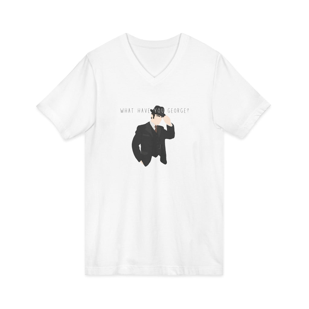 What Have You, George? V-Neck Classic Detective Vibes