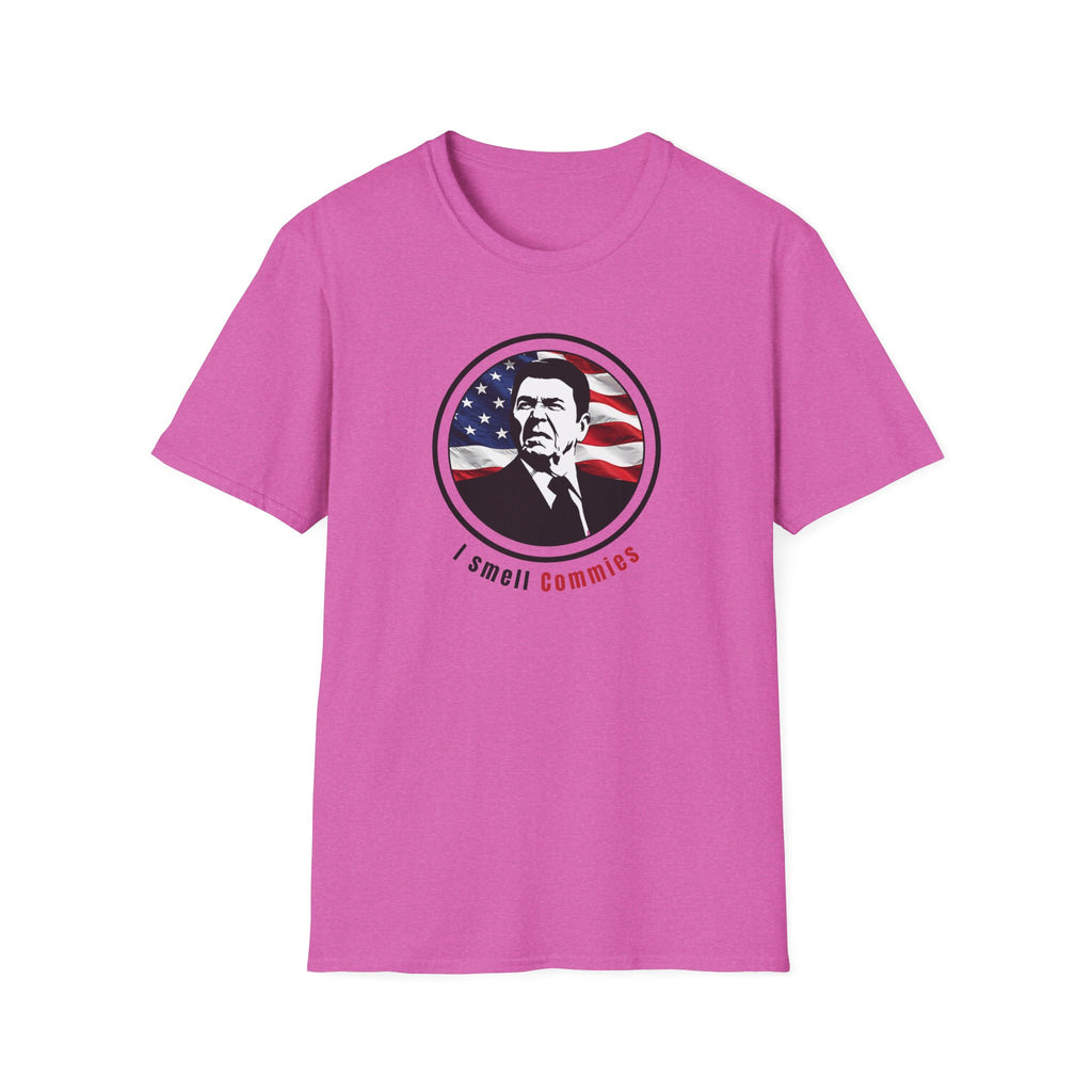 I Smell Commies – Reagan 250 Years Rocking Liberty Patriotic T-Shirt
