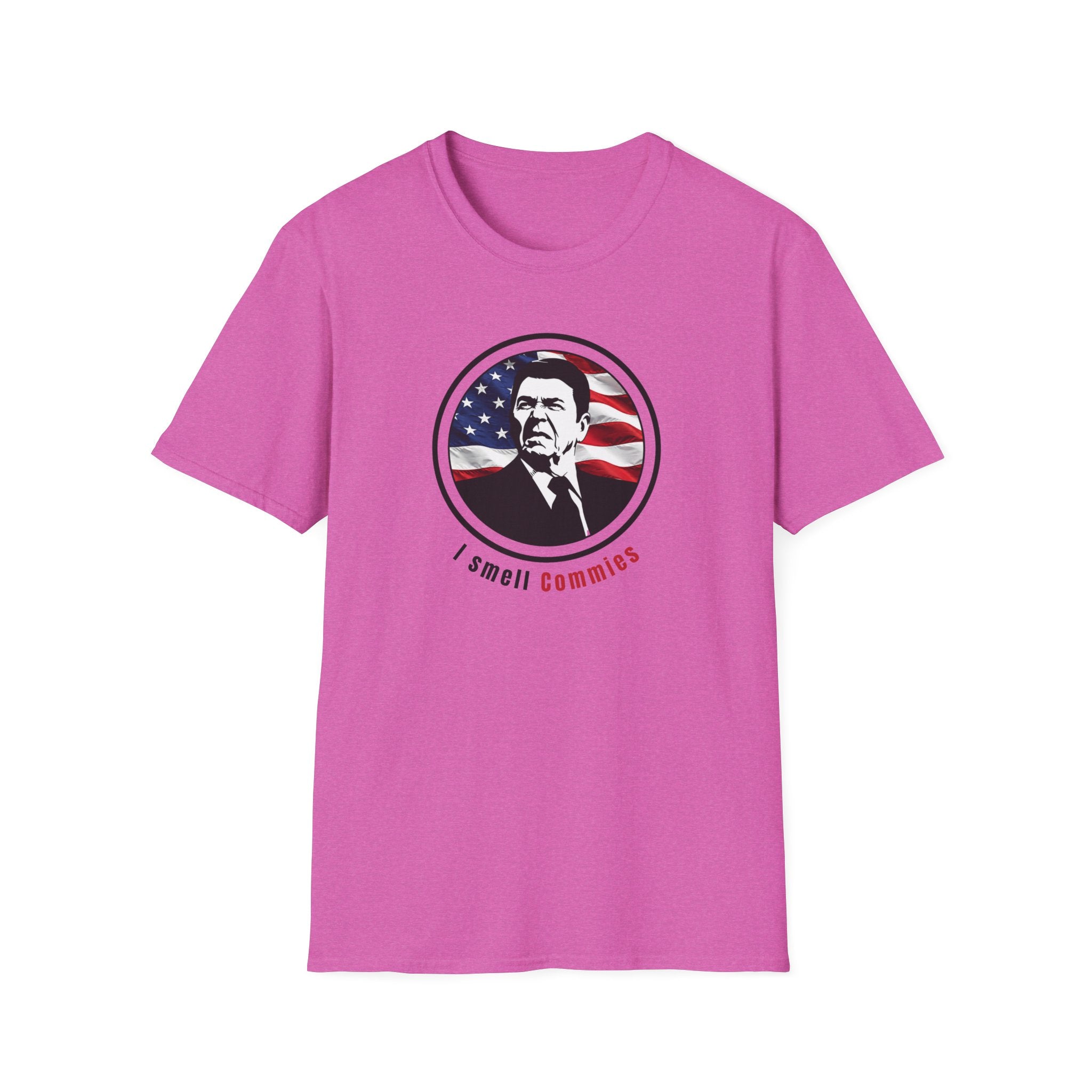 I Smell Commies – Reagan 250 Years Rocking Liberty Patriotic T-Shirt