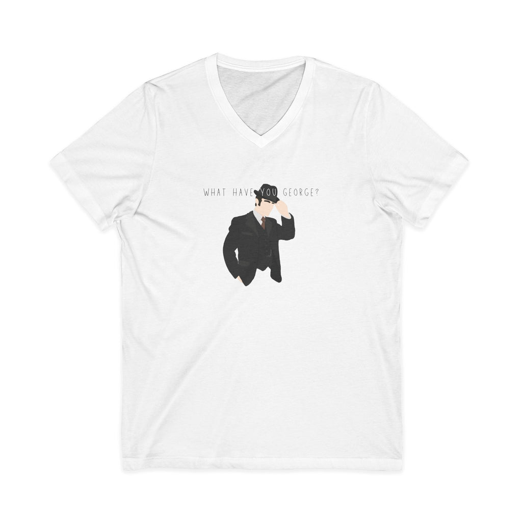 What Have You, George? V-Neck Classic Detective Vibes