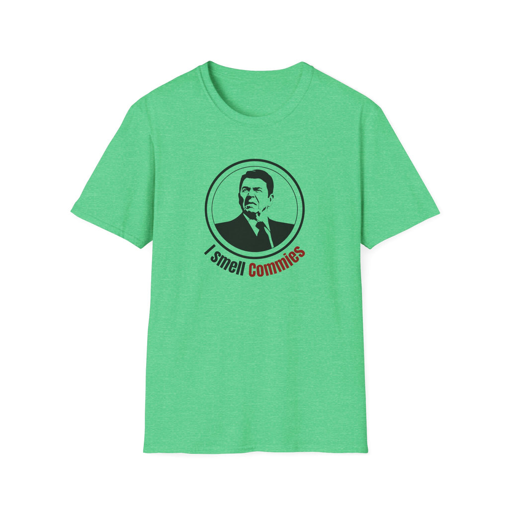 I Smell Commies Patriotic Humor T-Shirt | Funny Anti-Communism Graphic Tee | Vintage Patriotic Gift
